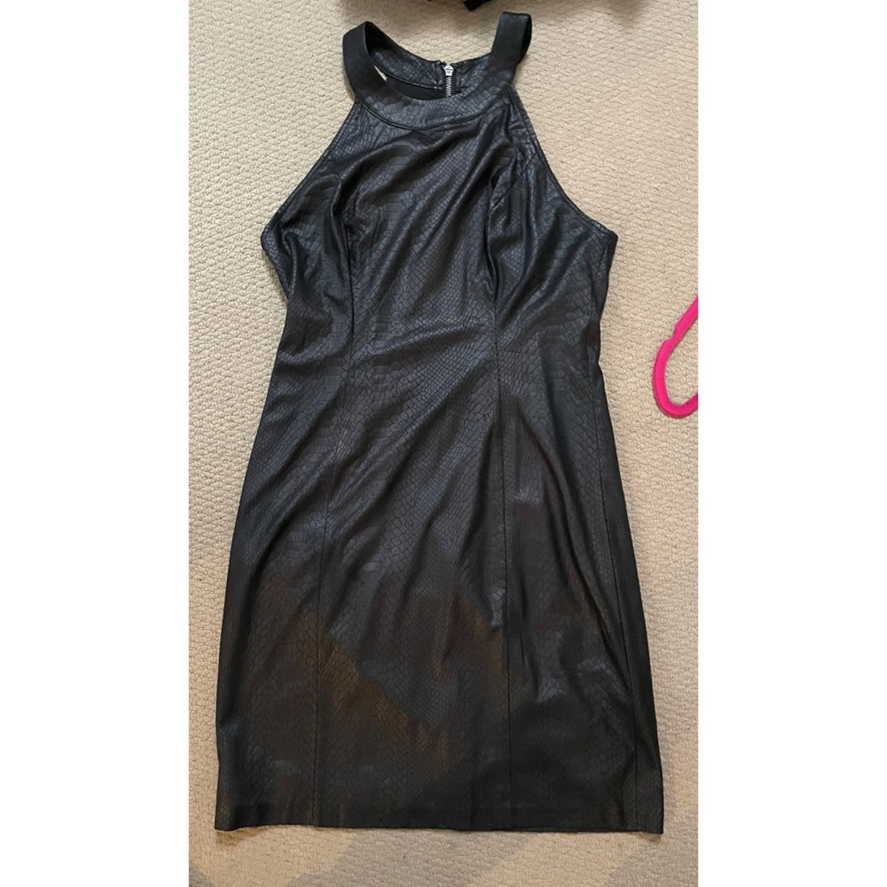 GUESS ~ Sexy Faux Leather Dress